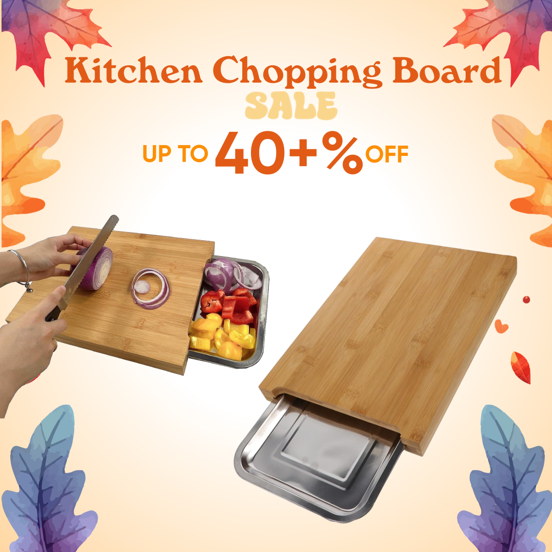 Kitchen Baking Drawer - Bamboo Cutting Board Household Steak Kitchen