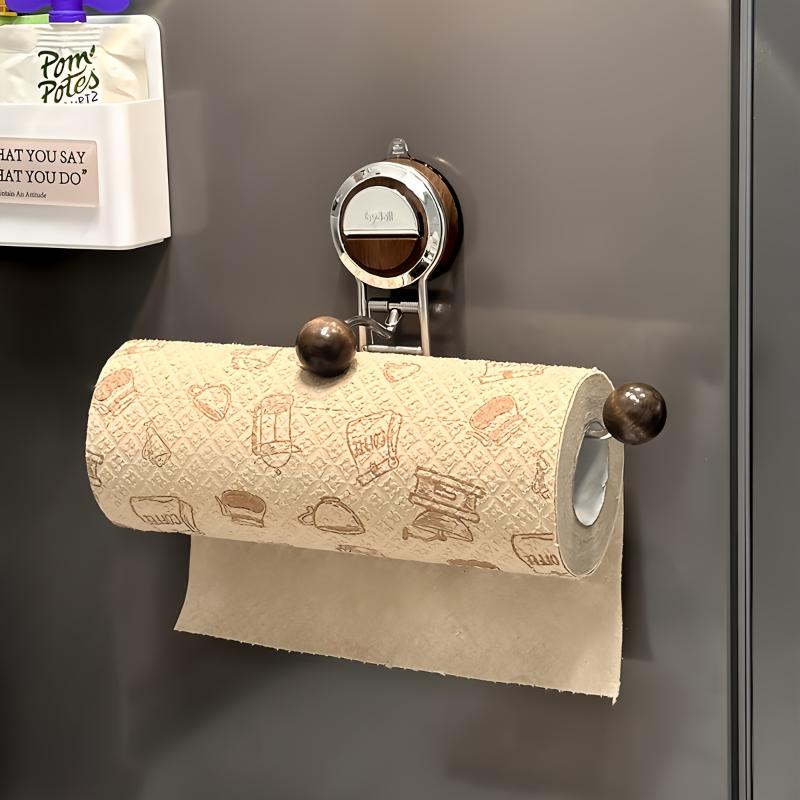 Kitchen Baking Paper Holder - Suction Cup Kitchen Paper Towel Holder