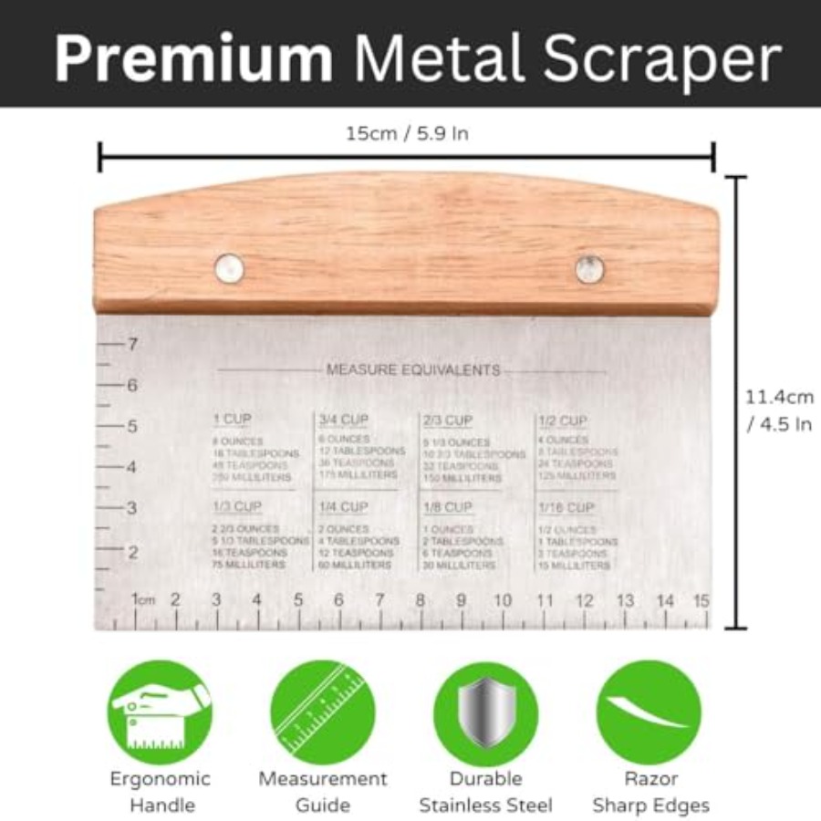 Dough Scraper Bench Scraper Ki – Bench Scraper Dough Bewertung und Preis