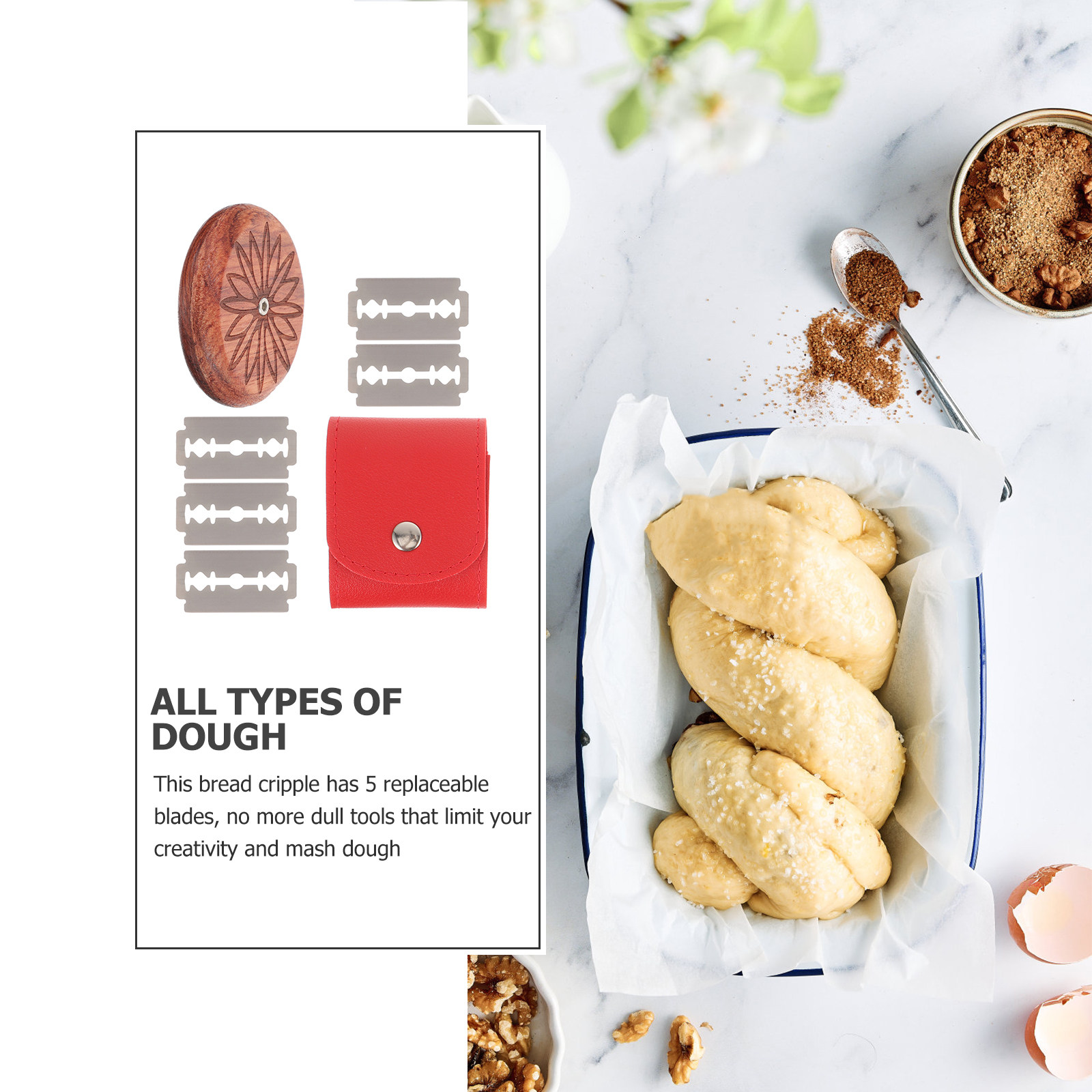 1 set 1 Set Of Wooden Bread Sc – Kitchen Baking Set Bewertung und Preis