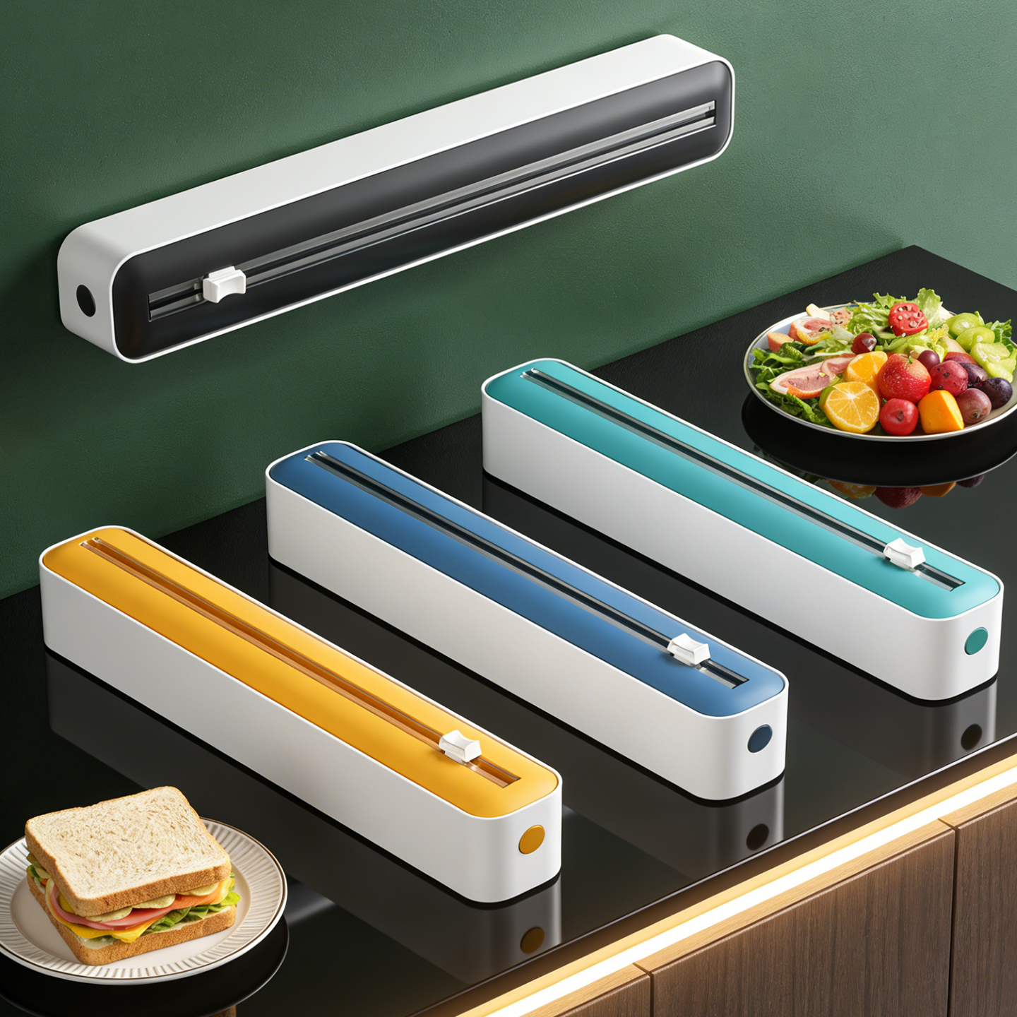 Plastic wrap cutter, available – Kitchen Baking Paper Holder Bewertung und Preis