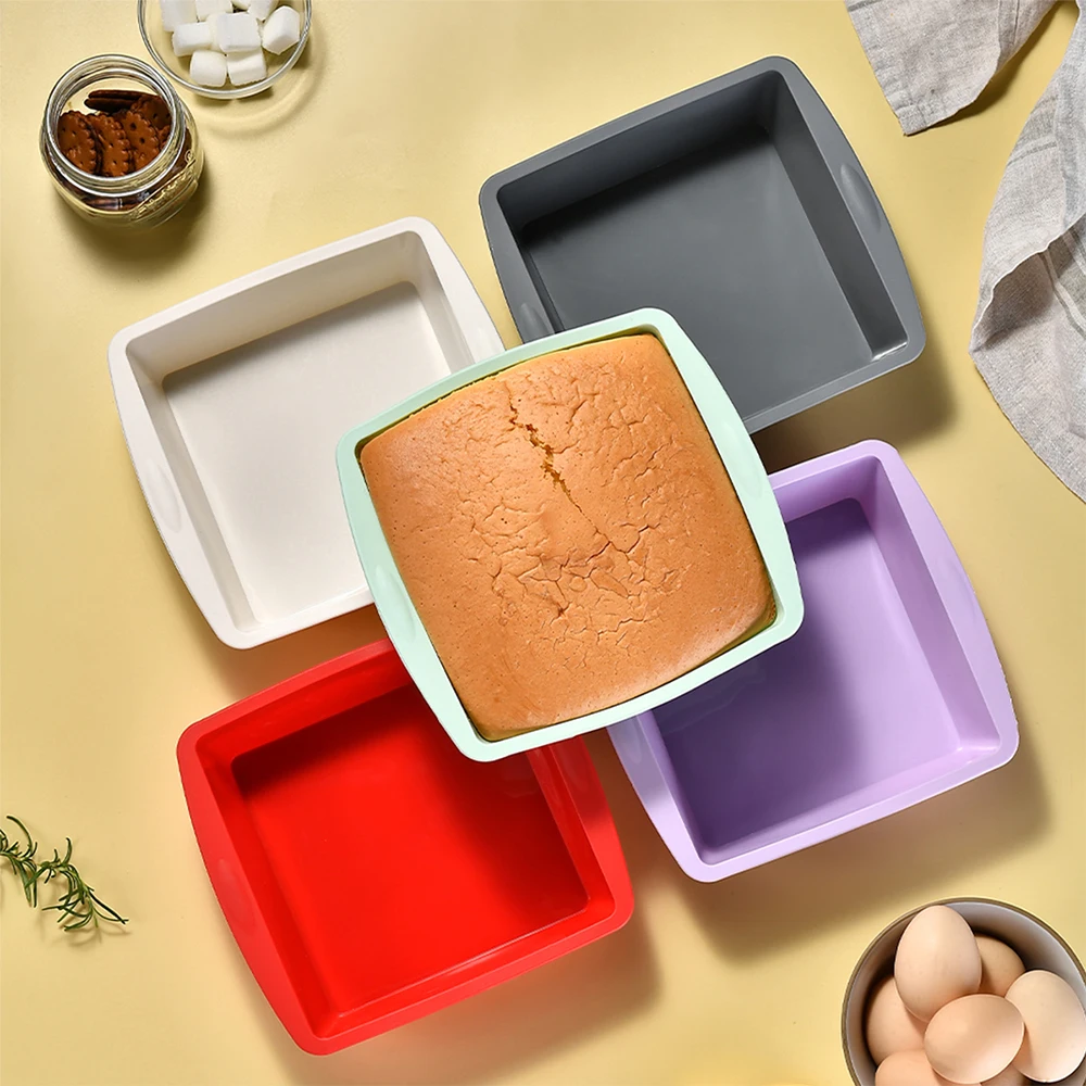 1/4Pcs Silicone Square Cake Mo – Kitchen Baking Store Bewertung und Preis
