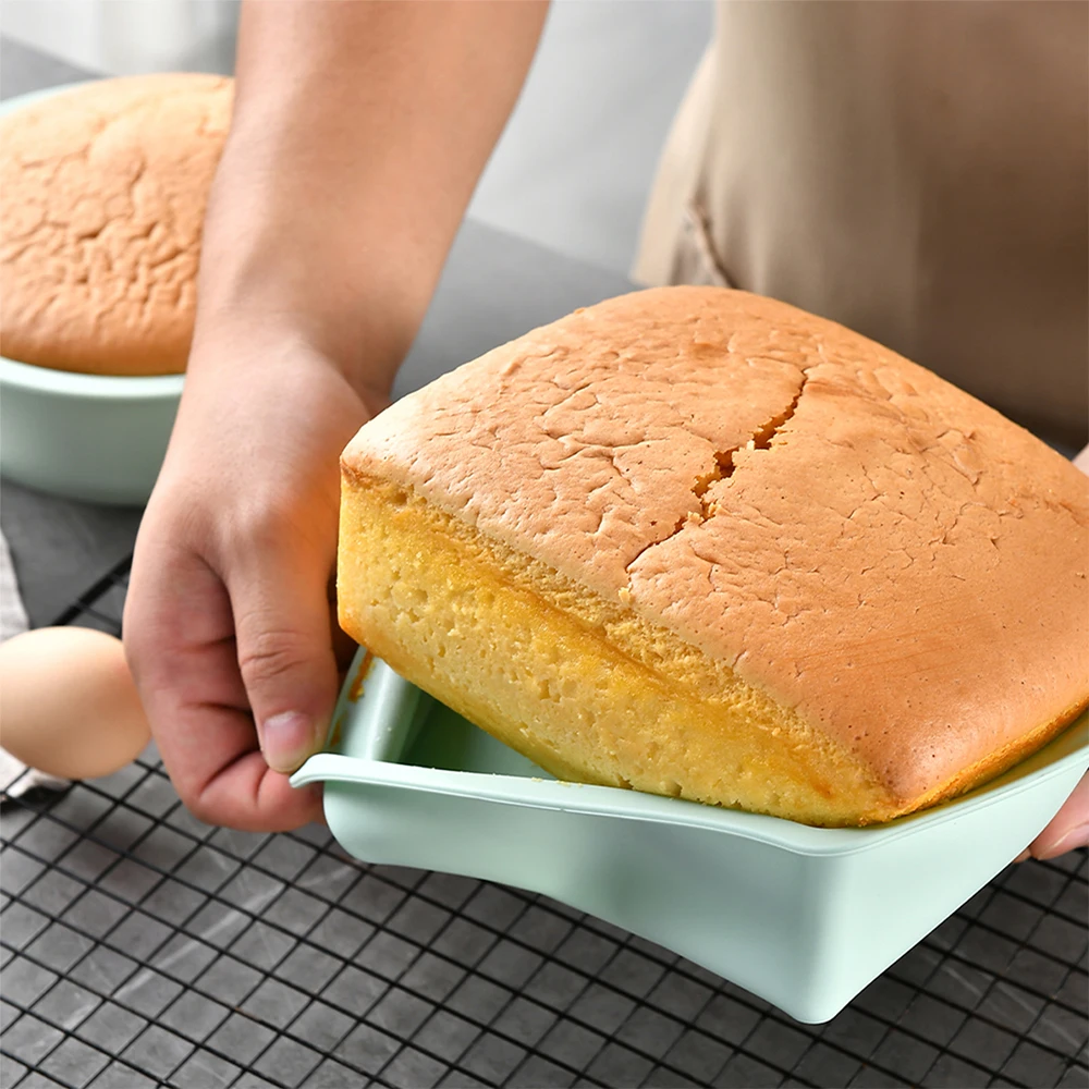 1/4Pcs Silicone Square Cake Mo – Kitchen Baking Store Bewertung und Preis