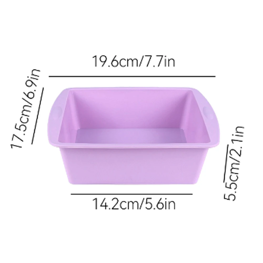 1/4Pcs Silicone Square Cake Mo – Kitchen Baking Store Bewertung und Preis