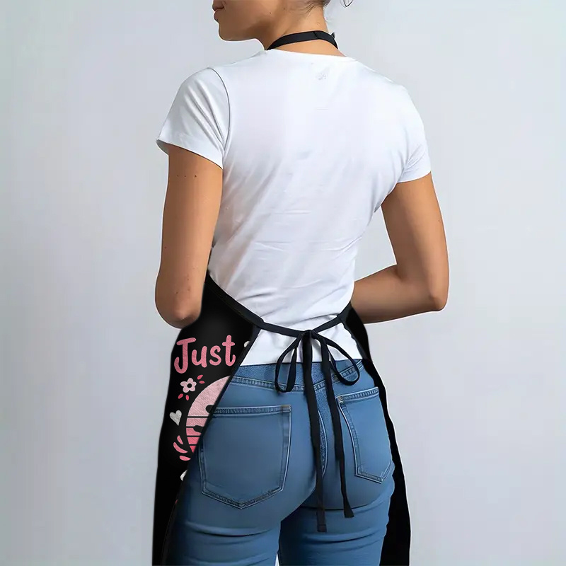 1. Baking Girl Print Apron - B – Kitchen Baking Background Bewertung und Preis