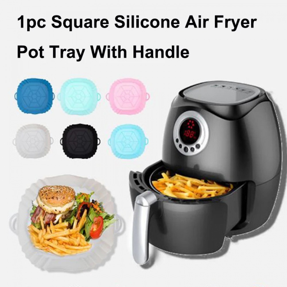 1Pc Silicone Air Fryer Pot Tra – Kitchen Baking Pan Bewertung und Preis