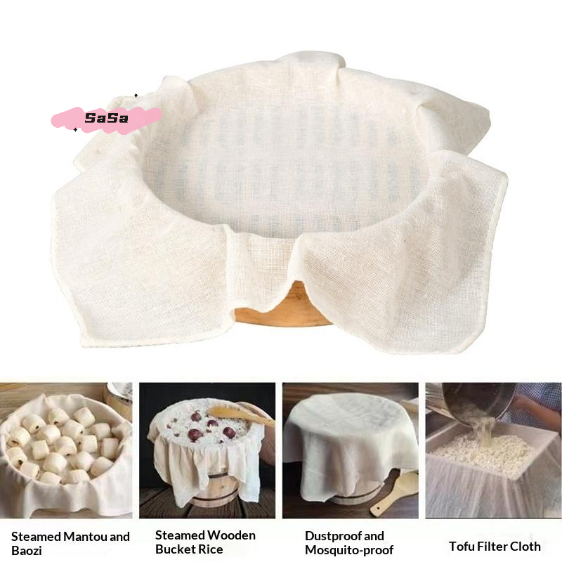 3Pcs Pure Cotton Steamer Cloth – Kitchen Baking Drawer Bewertung und Preis