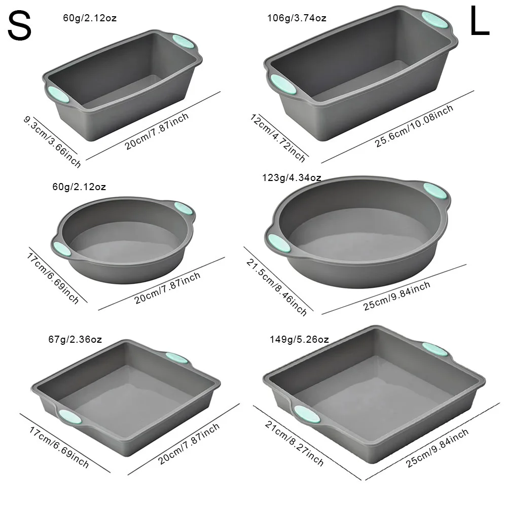 Grey Heat-resistant Silicone C – Kitchen Baking Store Bewertung und Preis