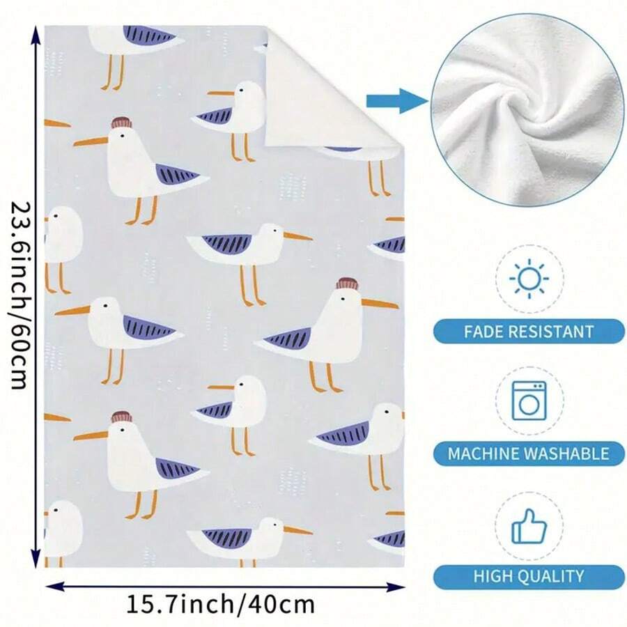 2pcs Set Seagull Printed Kitch – Kitchen Baking Set Bewertung und Preis
