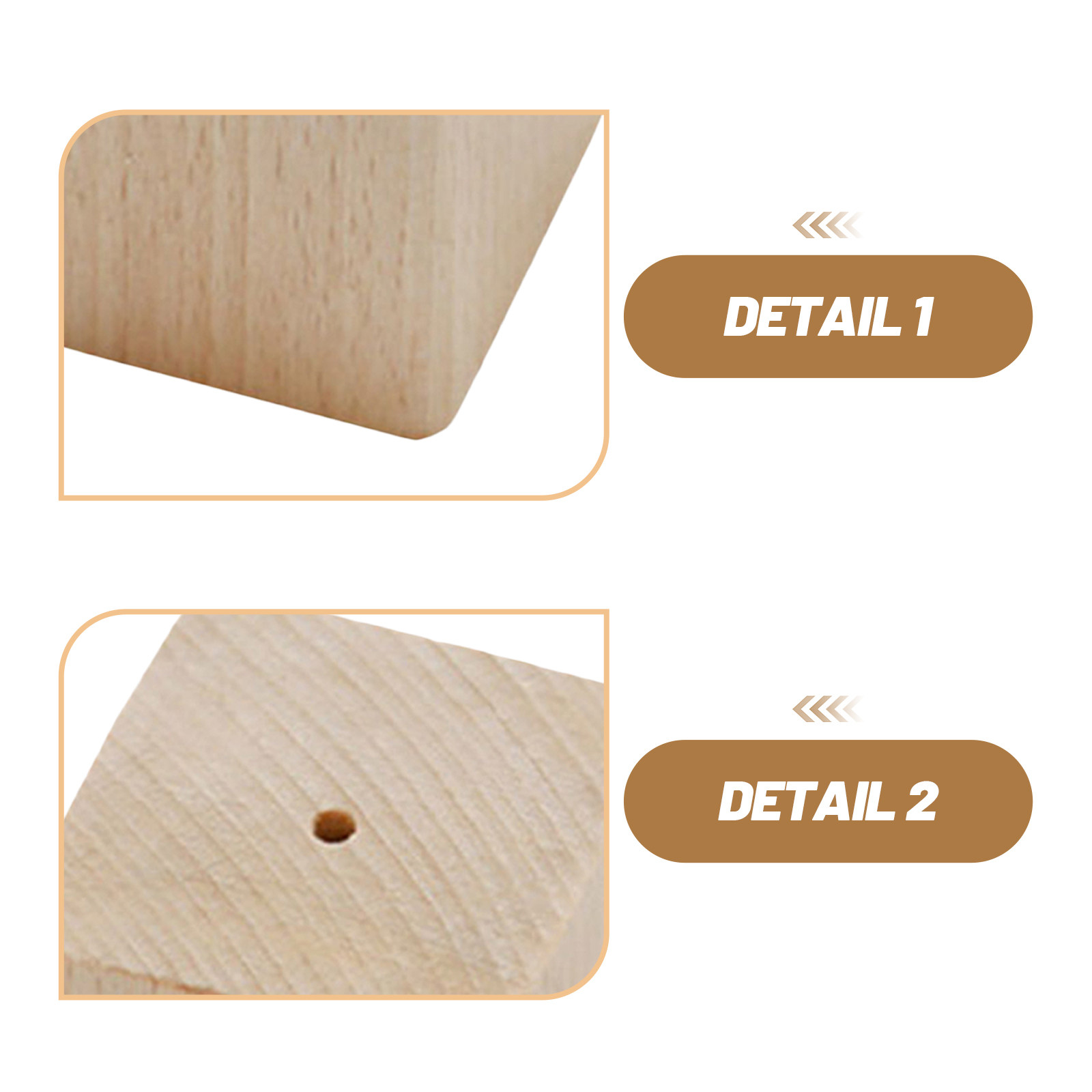 2Pcs Wooden Flower Nail Stand  – Kitchen And Baking Tools Bewertung und Preis