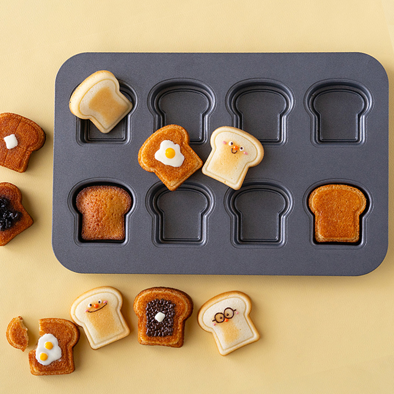 8 Cavity Toast Bread Pattern C – Kitchen Baking Pan Bewertung und Preis
