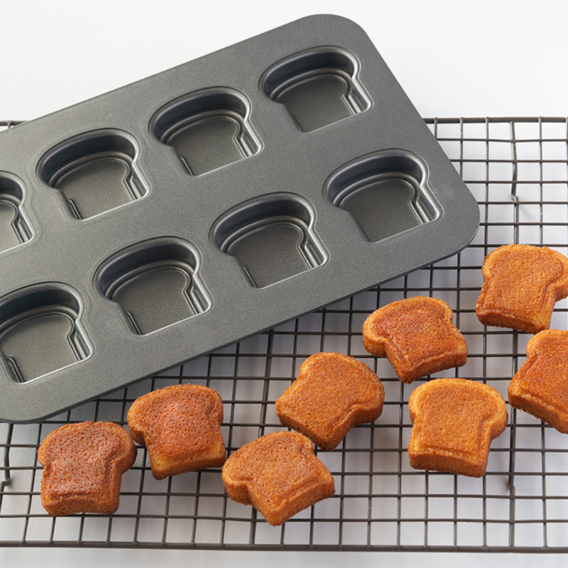 8 Cavity Toast Bread Pattern C – Kitchen Baking Pan Bewertung und Preis