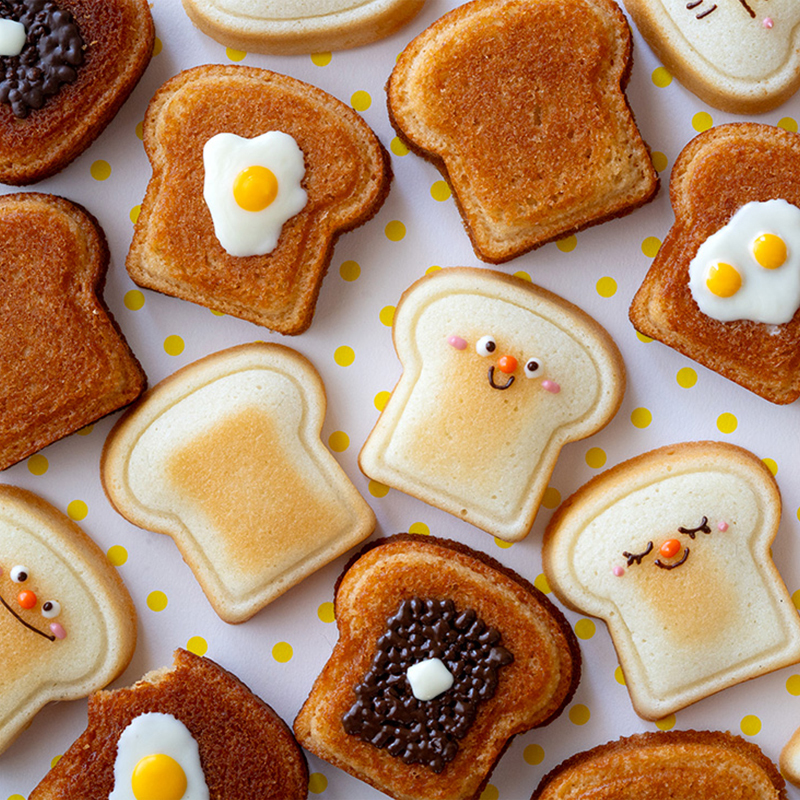8 Cavity Toast Bread Pattern C – Kitchen Baking Pan Bewertung und Preis