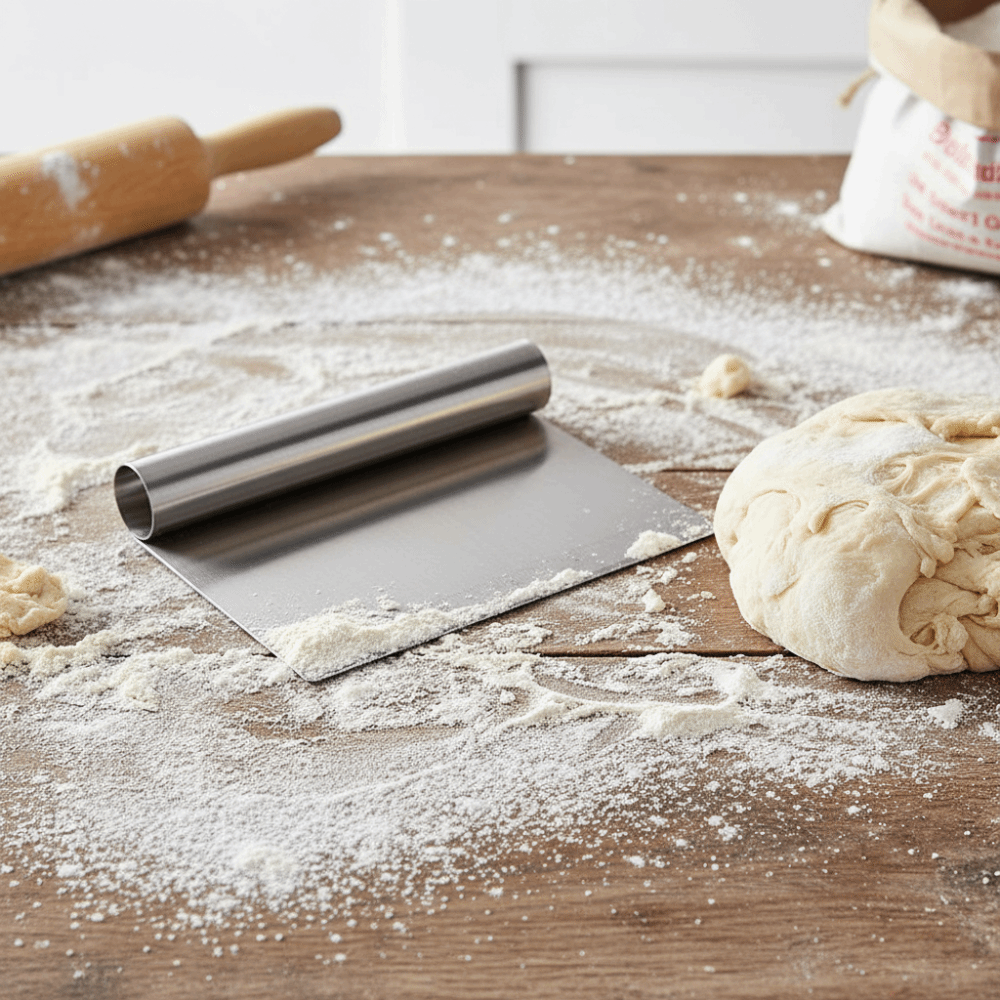 Easy To Clean Stainless Steel  – Bench Scraper Dough Bewertung und Preis