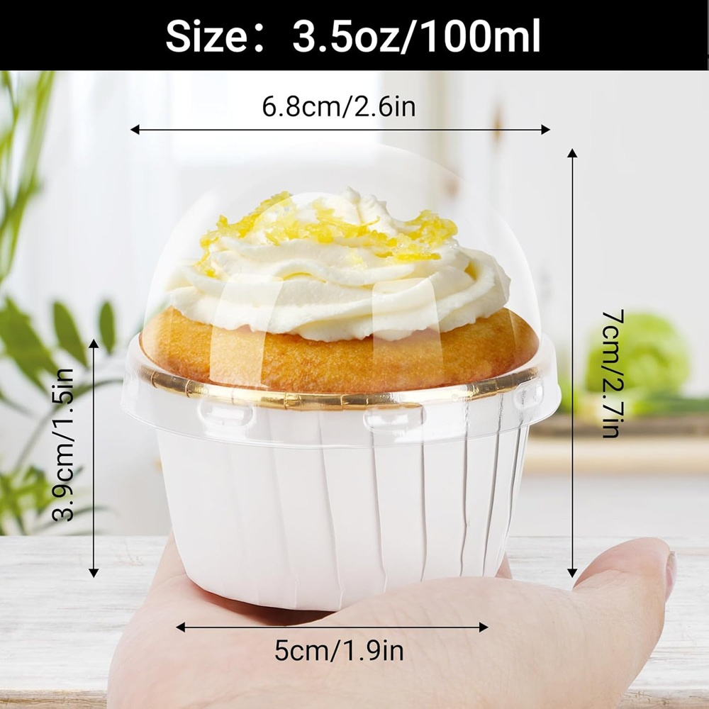 50 pcs Muffins Cup Paper Cupca – Kitchen And Baking Tools Bewertung und Preis