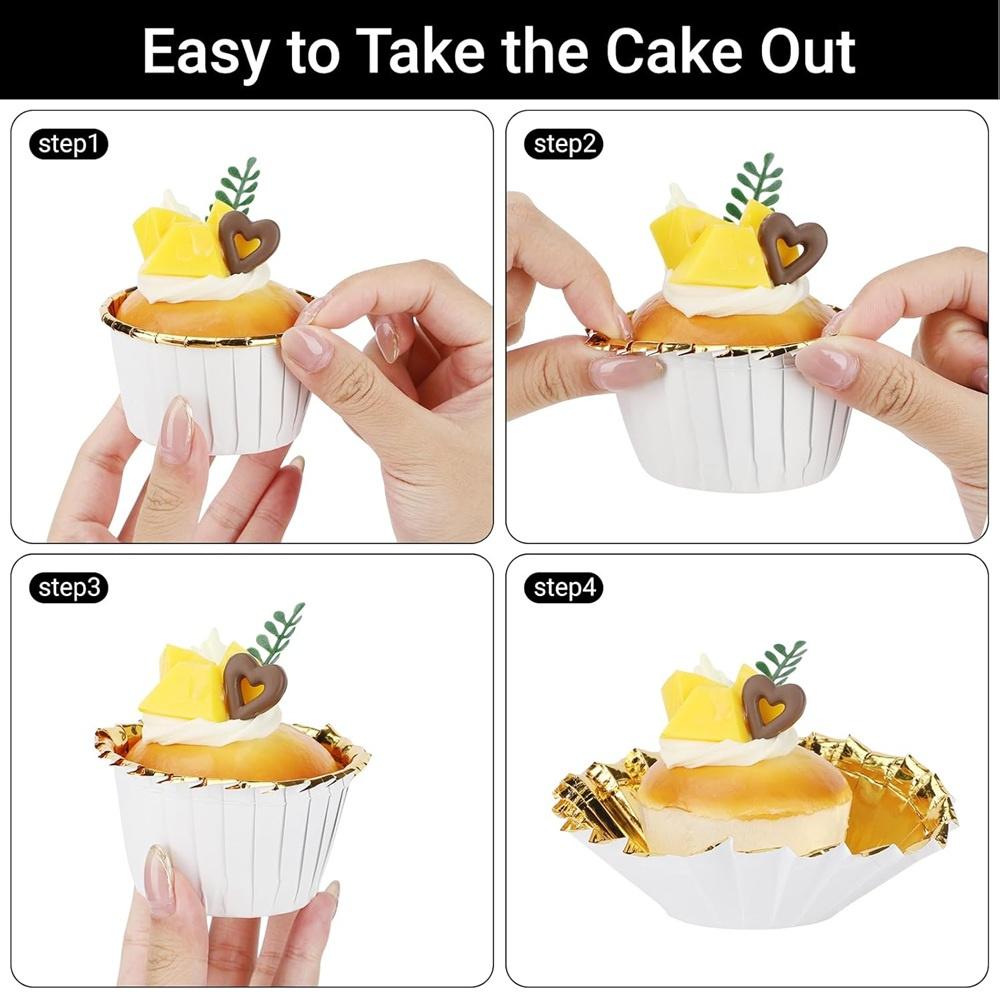 50 pcs Muffins Cup Paper Cupca – Kitchen And Baking Tools Bewertung und Preis