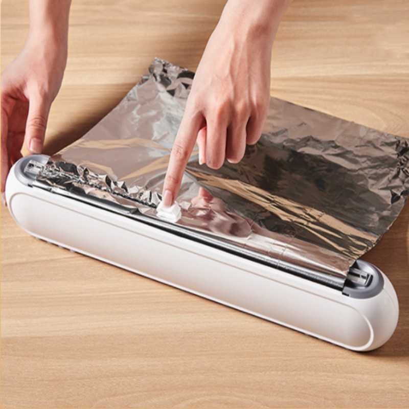 New Plastic Wrap Cutting Box W – Kitchen Baking Paper Holder Bewertung und Preis