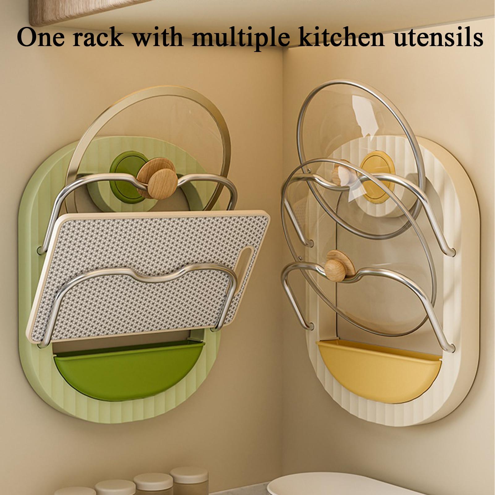 Pot Lid Rack 2-Tier Wall Mount – Kitchen Baking Drawer Bewertung und Preis