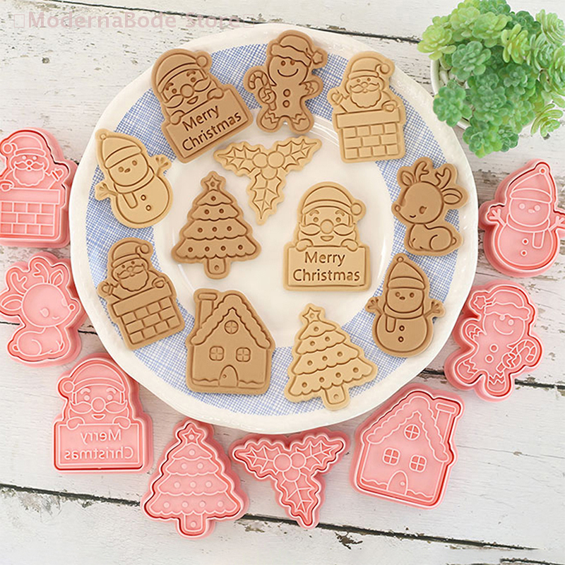 【M】3D Christmas Cookie Cutter  – Kitchen Baking Set Bewertung und Preis