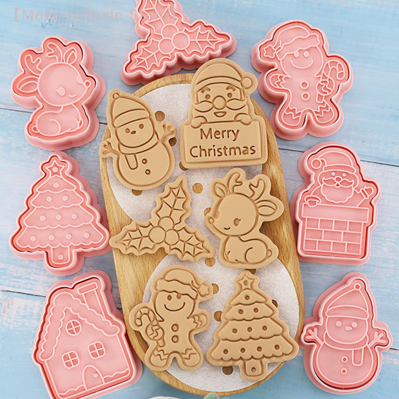 【M】3D Christmas Cookie Cutter  – Kitchen Baking Set Bewertung und Preis
