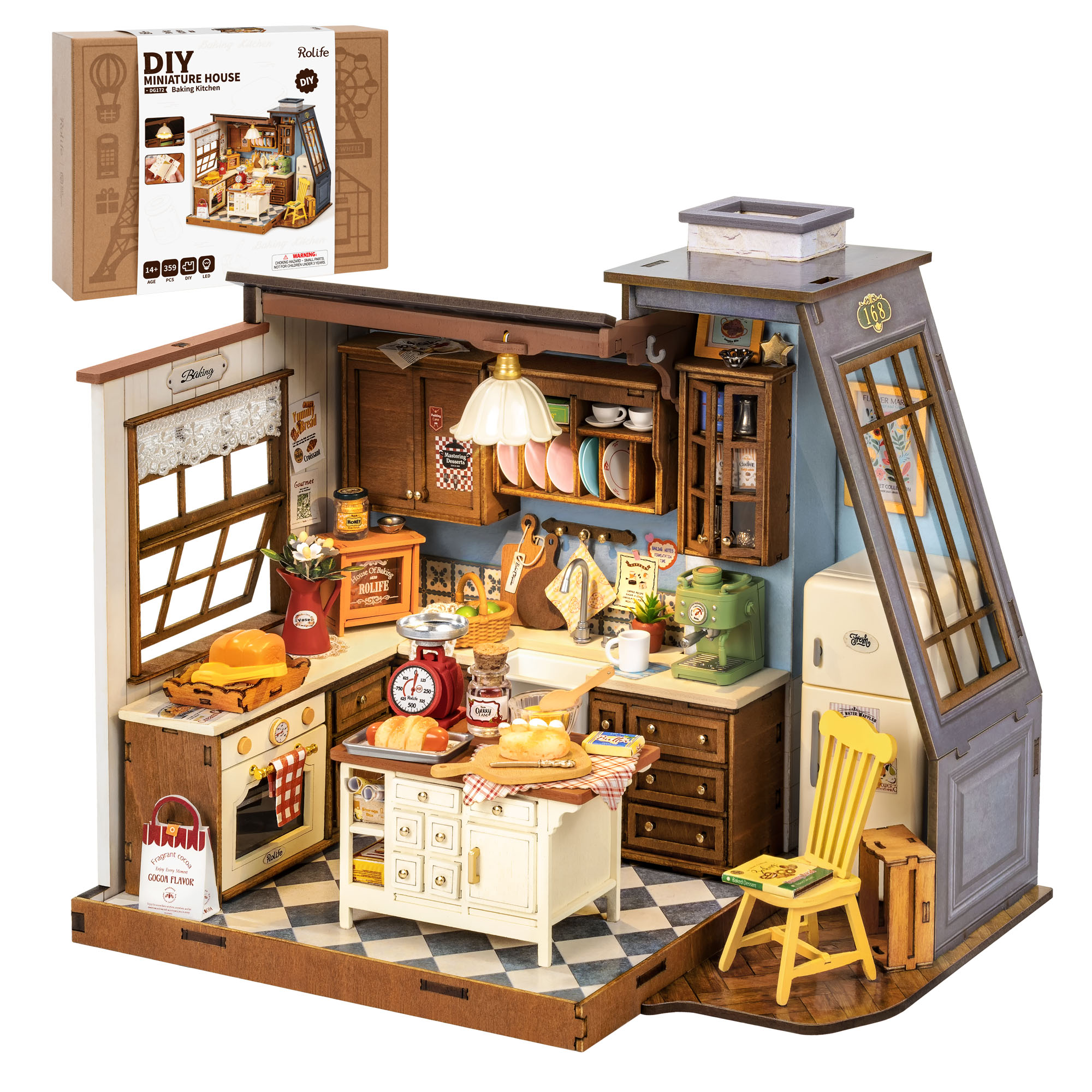 Rolife DIY Miniature House Kit – Homely Baking Kitchen Rolife Bewertung und Preis