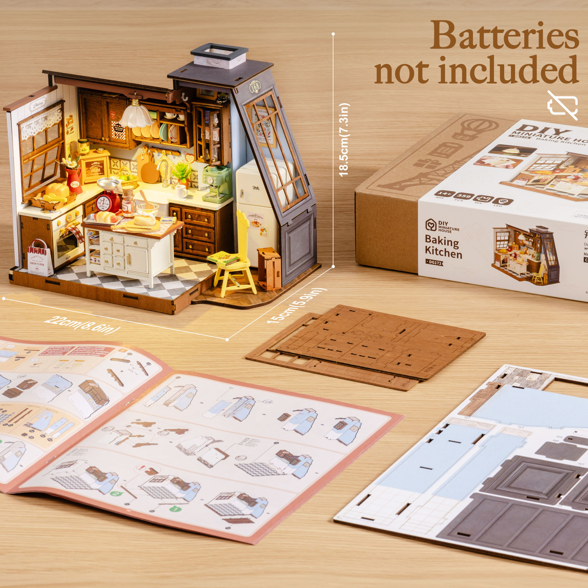 Rolife DIY Miniature House Kit – Homely Baking Kitchen Rolife Bewertung und Preis