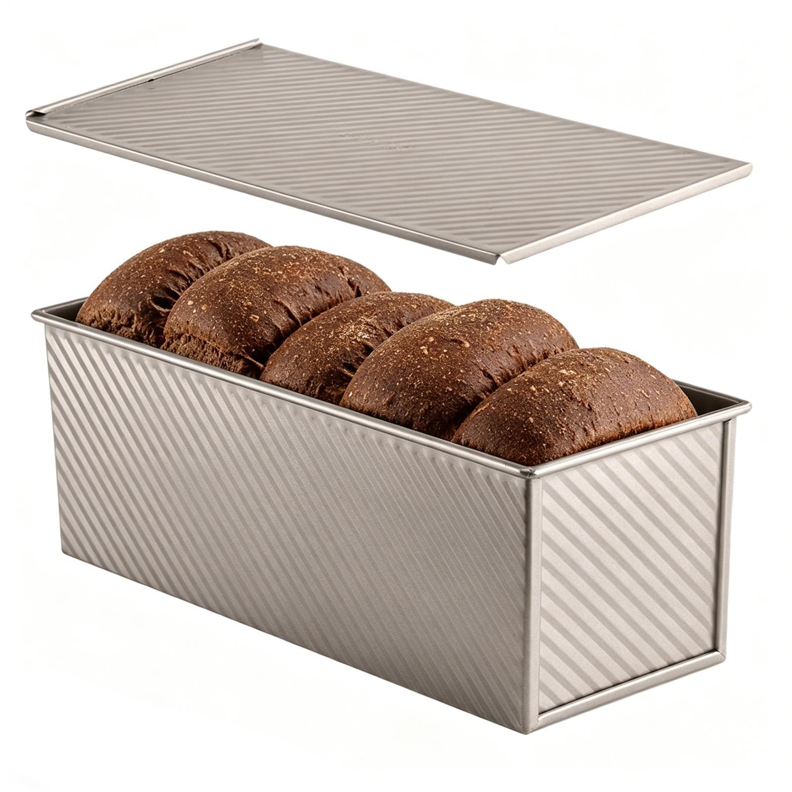 Loaf Pan With Lid Corrugated C – Kitchen Baking Pan Bewertung und Preis
