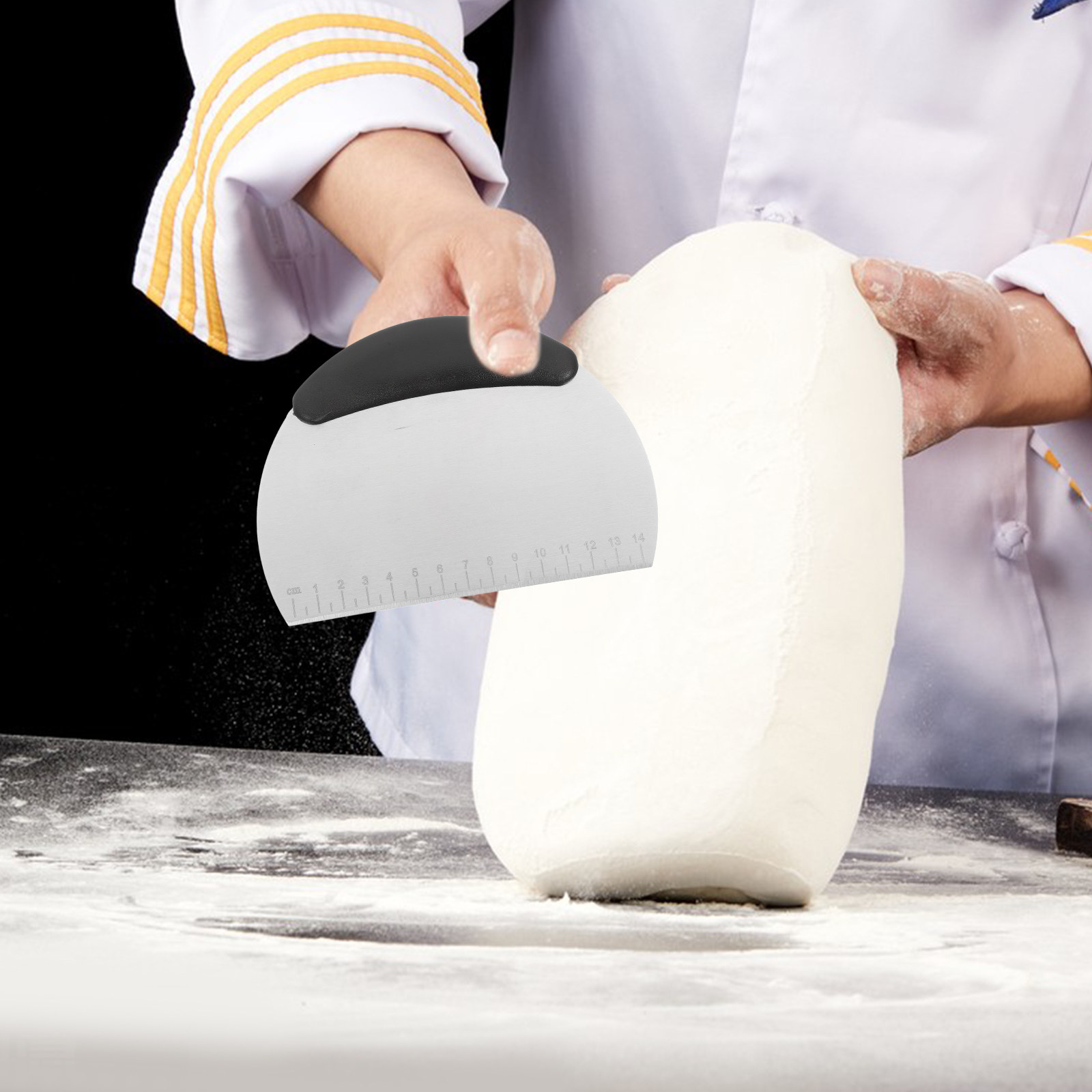 Dough Cutter Tool Stainless St – Bench Scraper Dough Bewertung und Preis