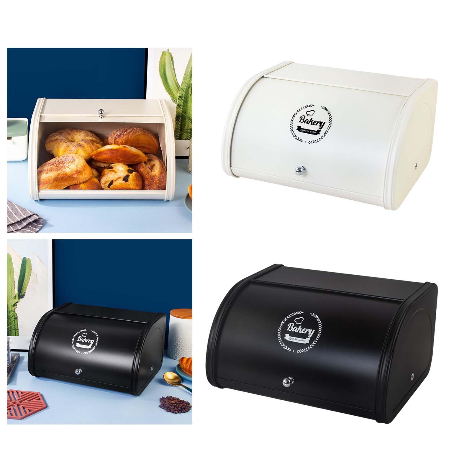 Metal Bread Box Bin Organizati – Kitchen Baking Counter Bewertung und Preis