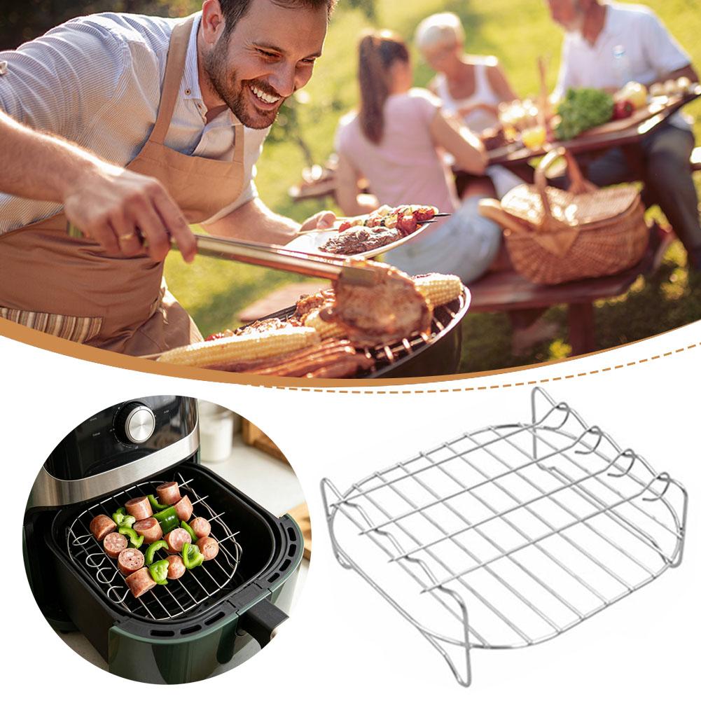 Air Fryer Square Grill Stainle – Kitchen Baking Store Bewertung und Preis