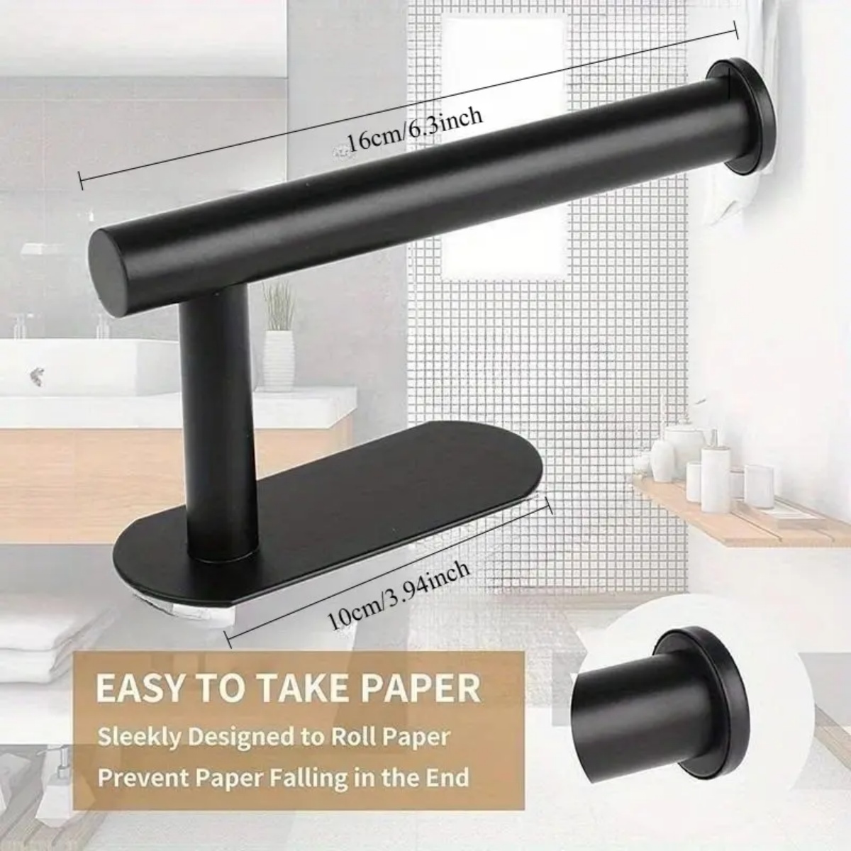 Adhesive Paper Towel Holder, N – Kitchen Baking Paper Holder Bewertung und Preis