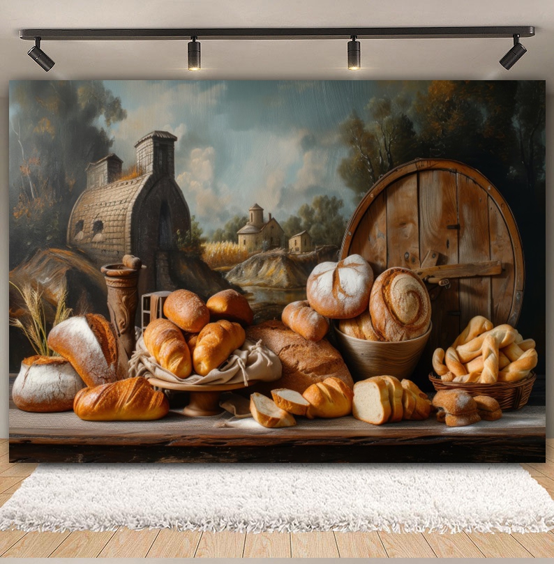Cooking Bread Backdrop for Pho – Kitchen Baking Background Bewertung und Preis
