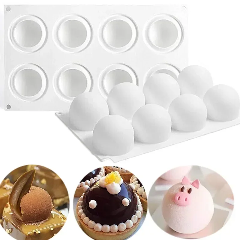 3D Sphere Silicone Mold For Mo – Kitchen Baking Store Bewertung und Preis