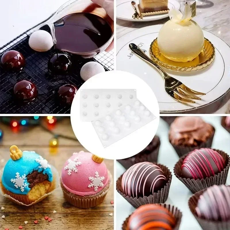 3D Sphere Silicone Mold For Mo – Kitchen Baking Store Bewertung und Preis