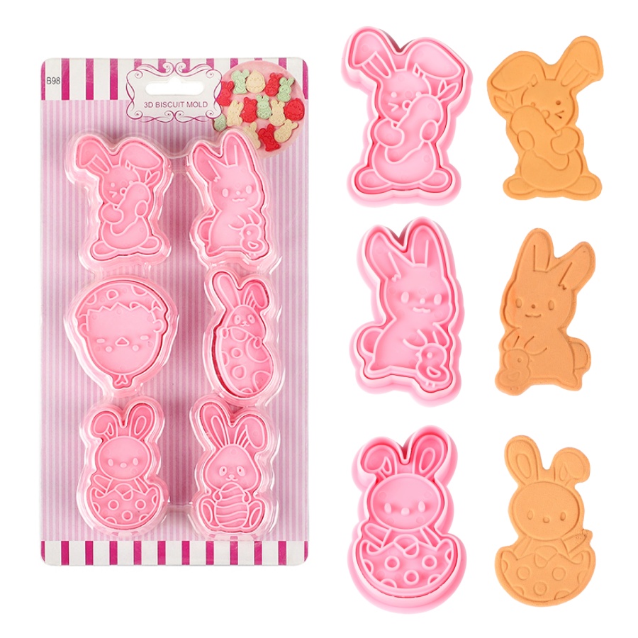 6pcs/Set Easter Bunny Cookie C – Kitchen Baking Set Bewertung und Preis