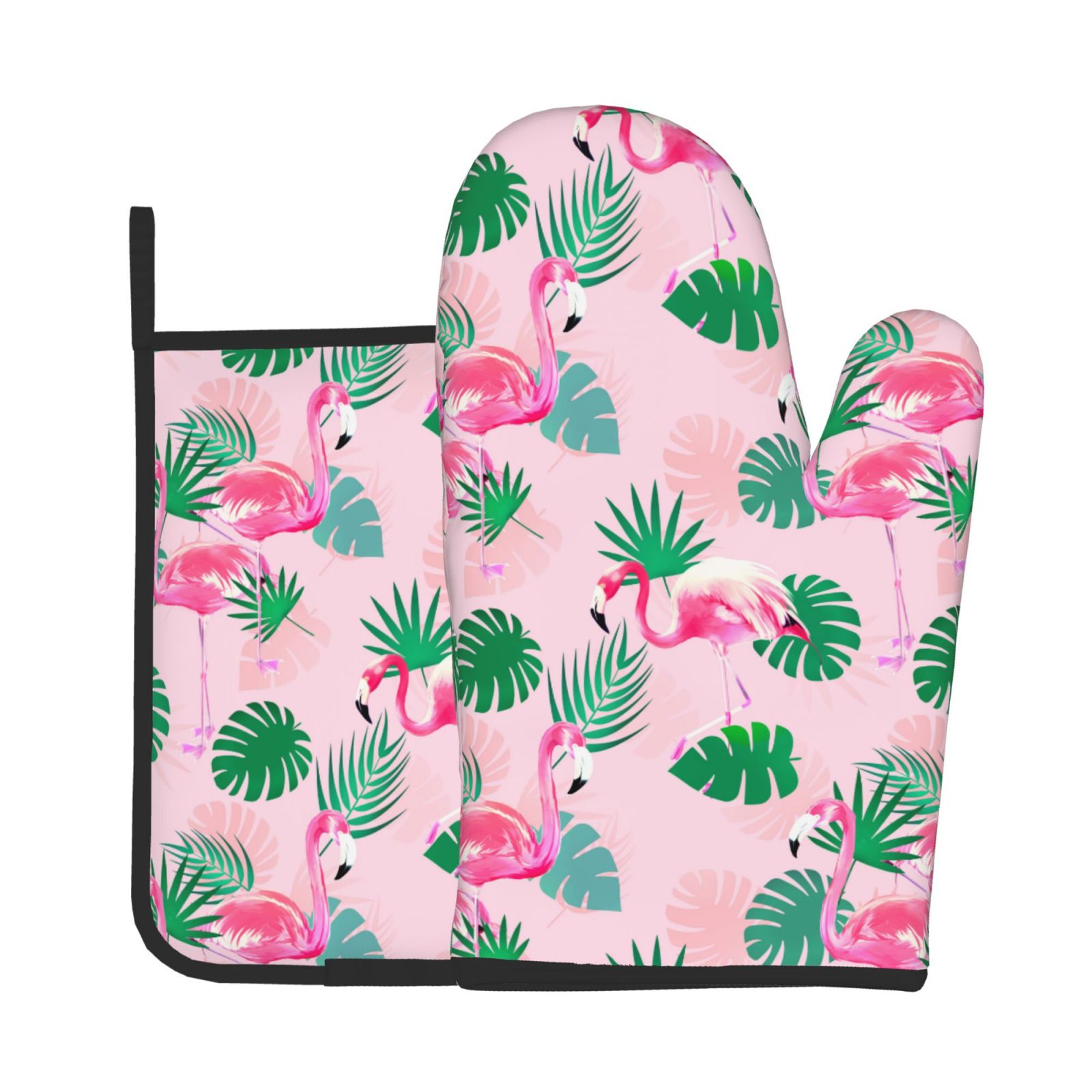 Flamingo Oven Mitts and Pot Ho – Kitchen Baking Counter Bewertung und Preis