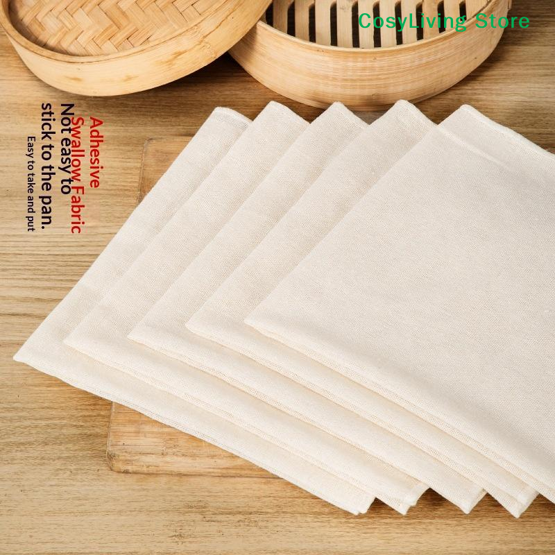 3Pcs Pure Round Cotton Steamer – Kitchen Baking Drawer Bewertung und Preis