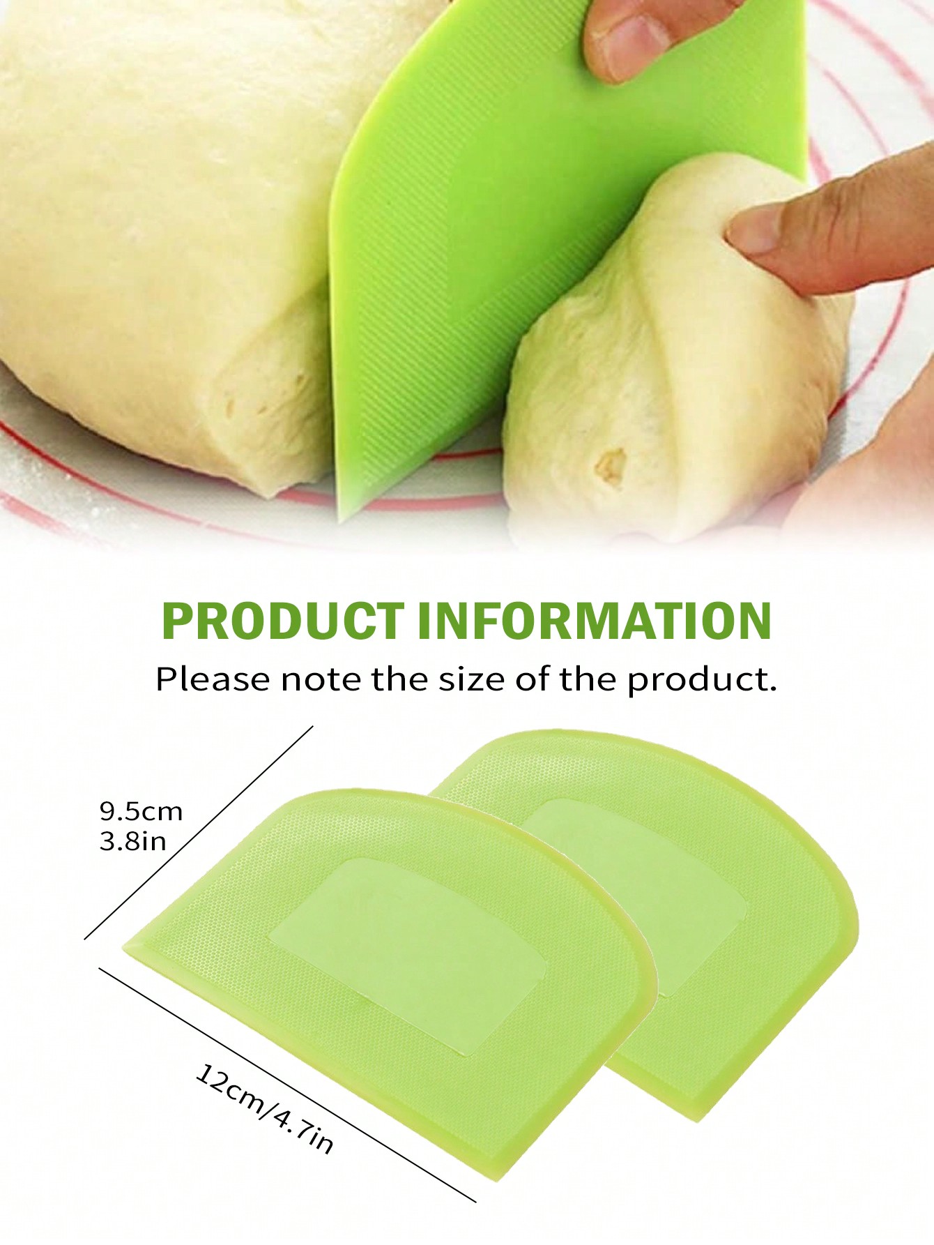 Leeseph 2pcs Dough Scraper Bow – Bench Scraper Dough Bewertung und Preis