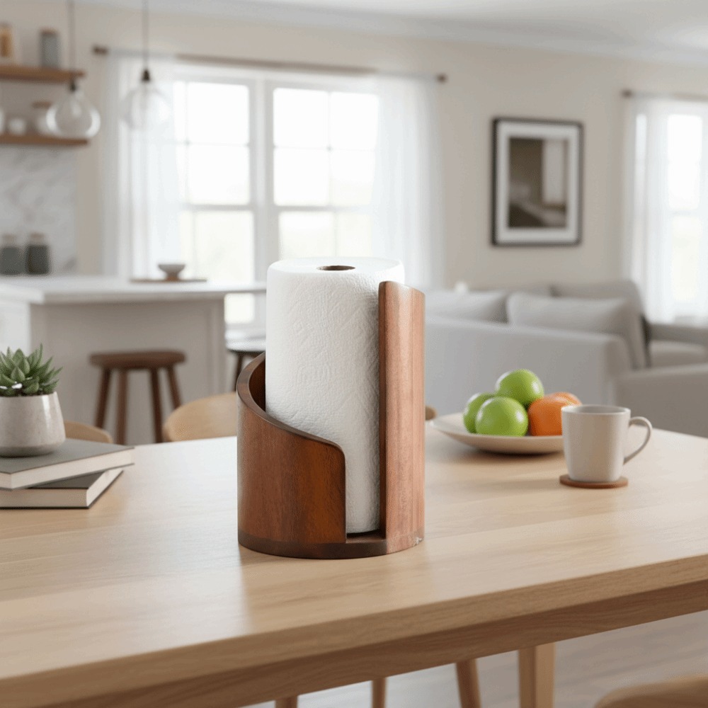 Wooden Kitchen Paper Towel Hol – Kitchen Baking Paper Holder Bewertung und Preis
