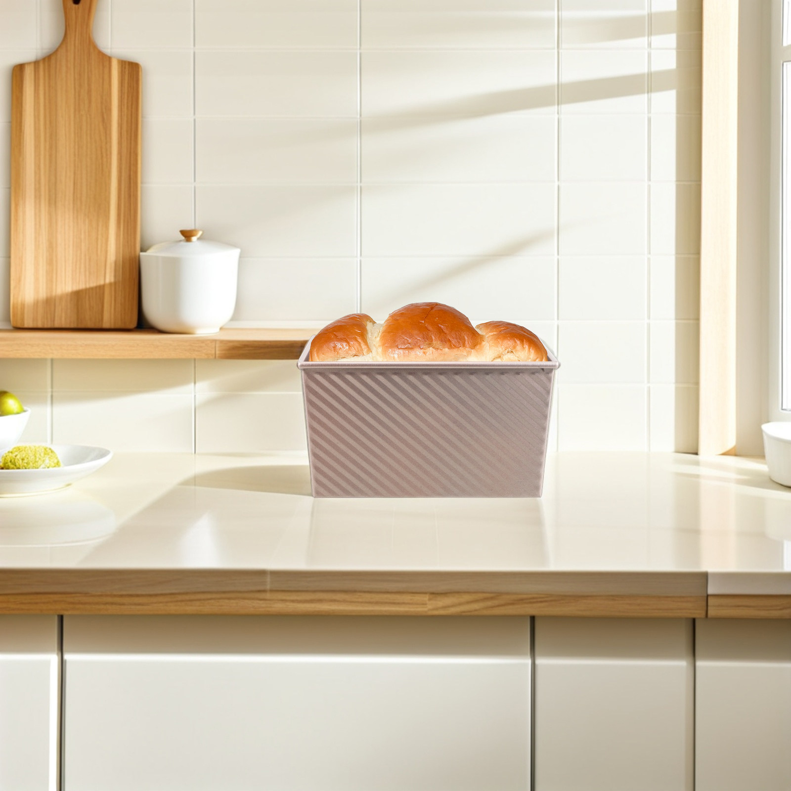 Non-Stick Rectangular Toast Pa – Kitchen Baking Pan Bewertung und Preis