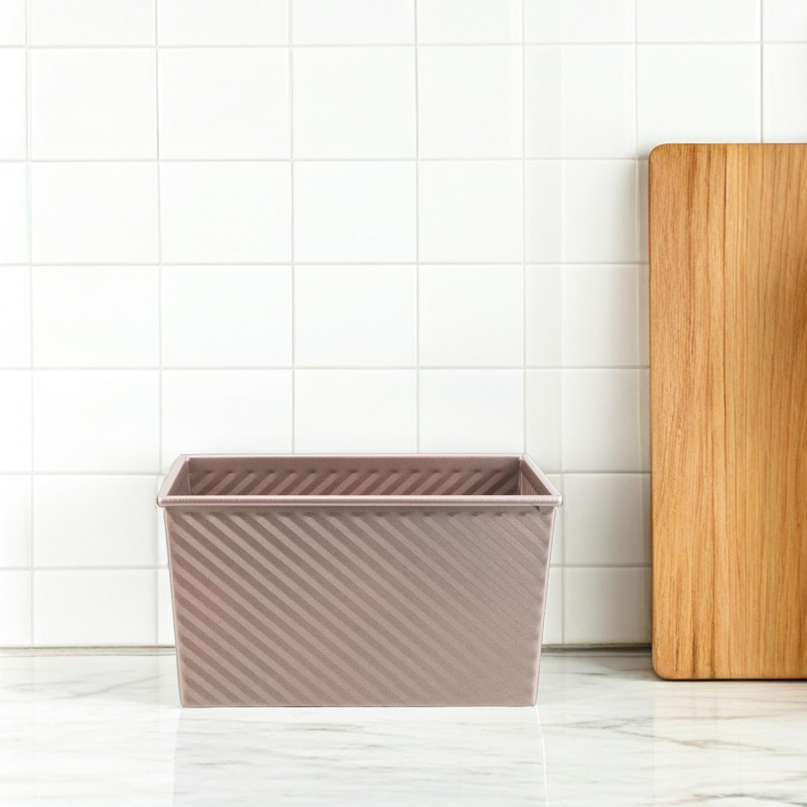 Non-Stick Rectangular Toast Pa – Kitchen Baking Pan Bewertung und Preis
