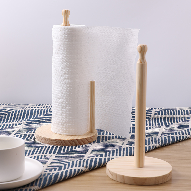 1pc Wooden Standing Paper Towe – Kitchen Baking Paper Holder Bewertung und Preis