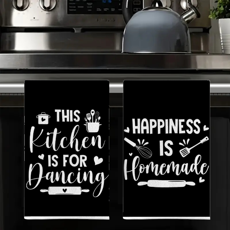 2Pcs, Kitchen Towels with Fun  – Kitchen Baking Background Bewertung und Preis