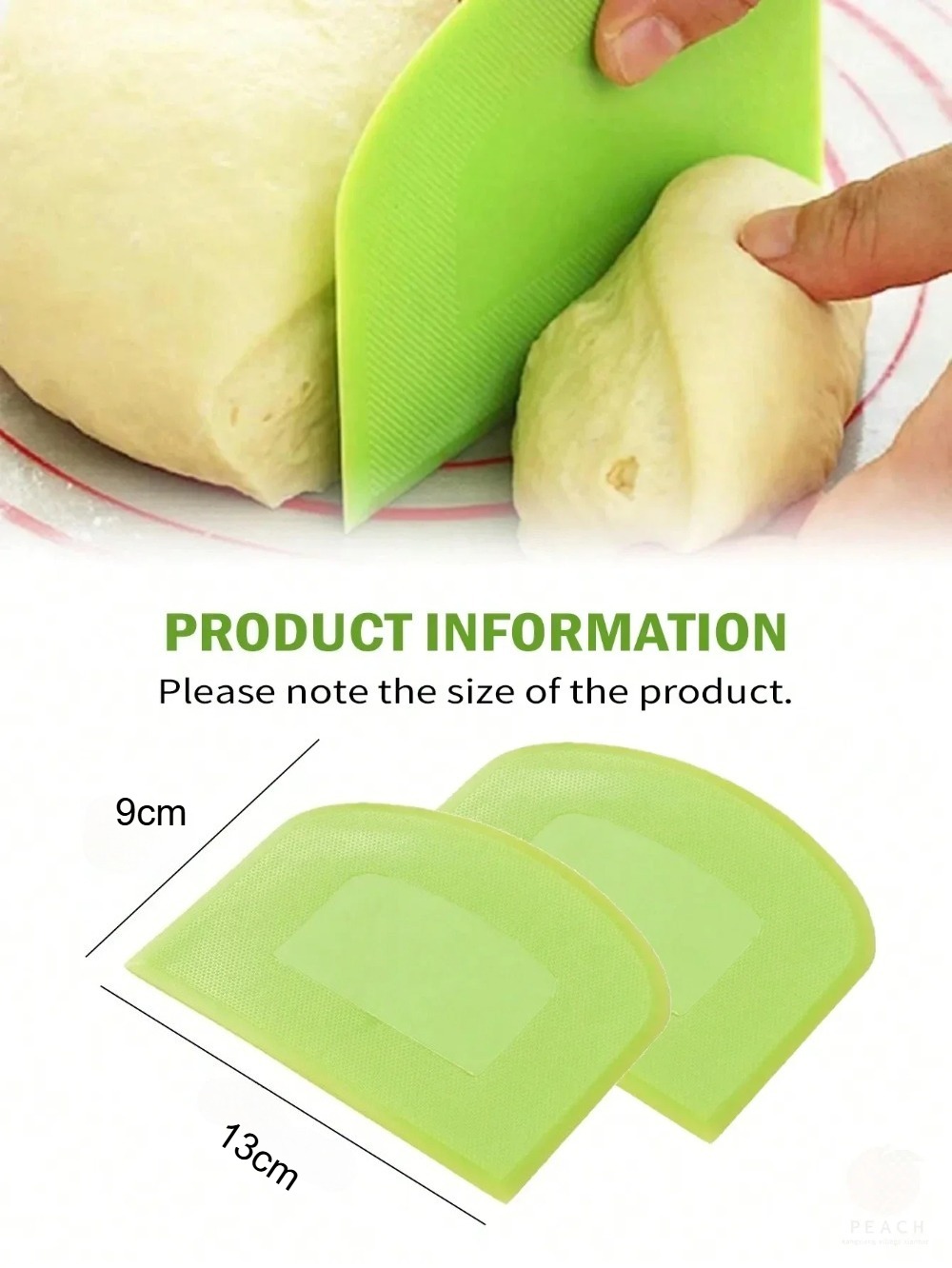 2Pcs Flexible Dough Scraper, F – Bench Scraper Dough Bewertung und Preis