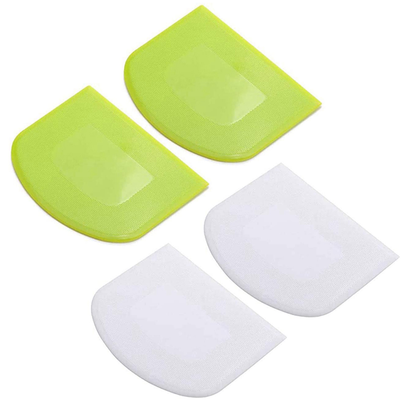 4 Pieces Dough Scraper Bowl Sc – Bench Scraper Dough Bewertung und Preis