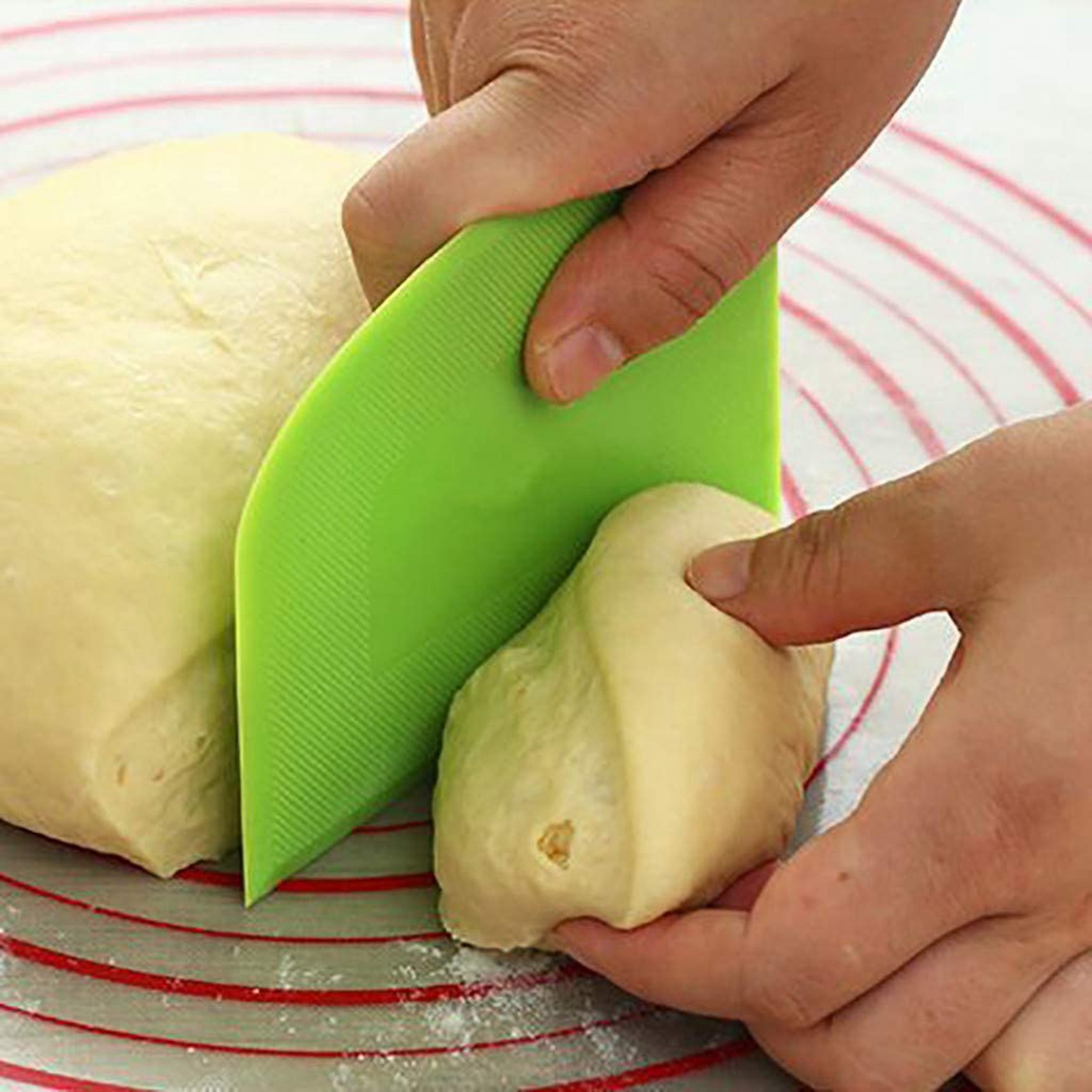 4 Pieces Dough Scraper Bowl Sc – Bench Scraper Dough Bewertung und Preis