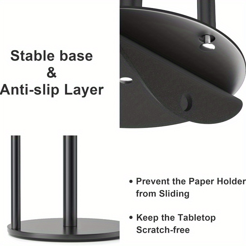 Paper Towel Holder Black, Prem – Kitchen Baking Paper Holder Bewertung und Preis