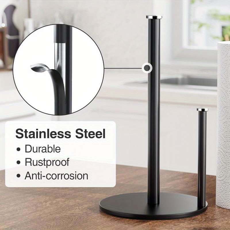 Paper Towel Holder Black, Prem – Kitchen Baking Paper Holder Bewertung und Preis