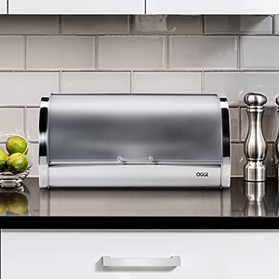 Steel Bread Box for Kitchen Co – Kitchen Baking Counter Bewertung und Preis
