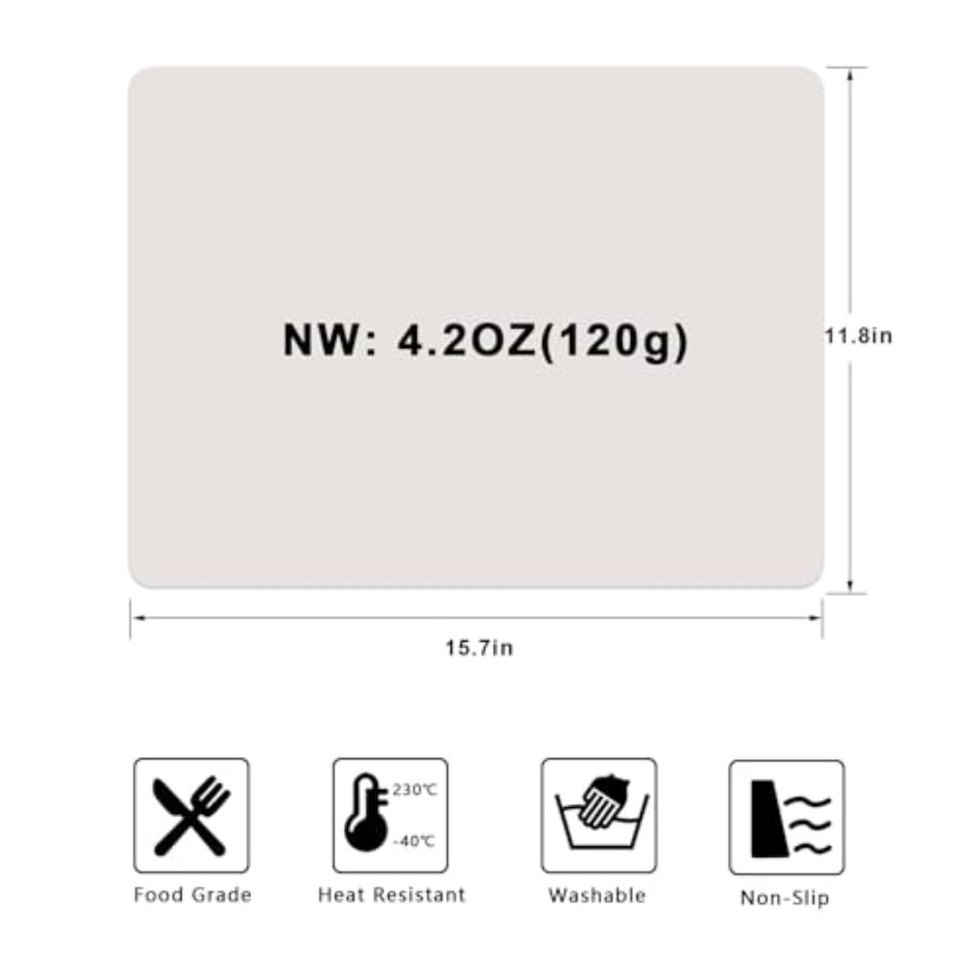 Silicone Placemats, Food-Grade – Kitchen Baking Counter Bewertung und Preis